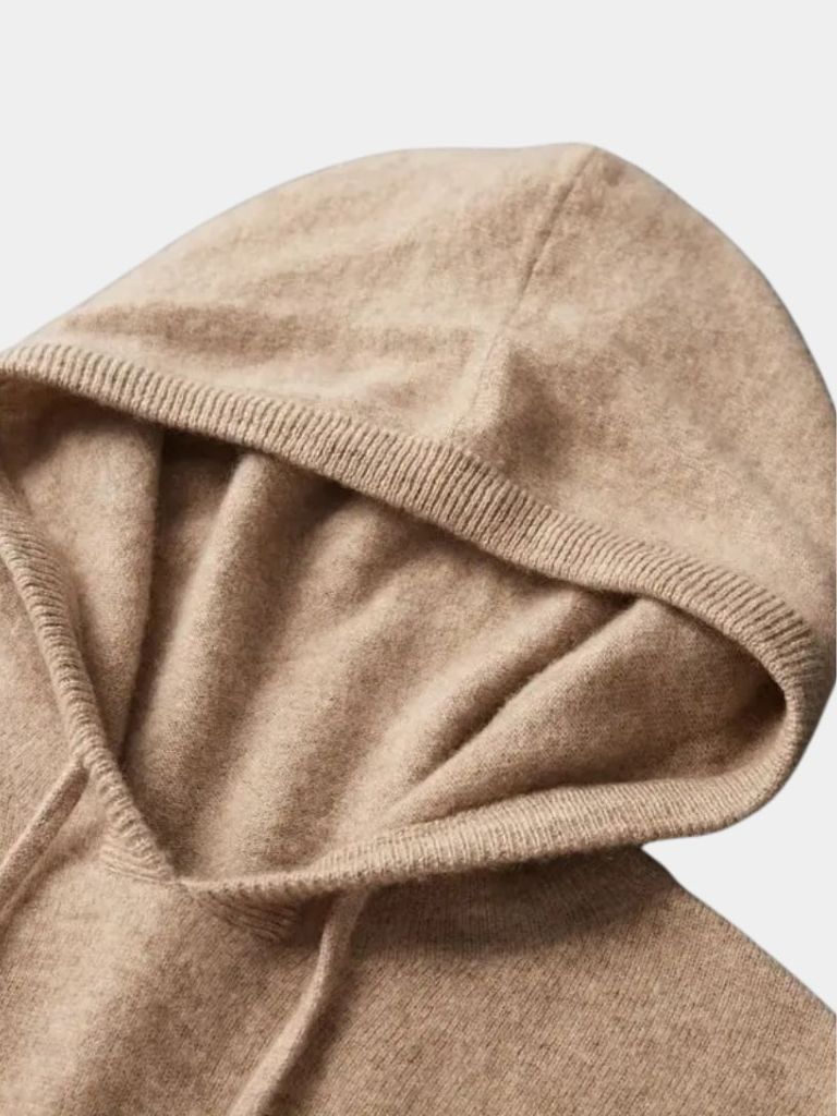 100% Cashmere Hoodie