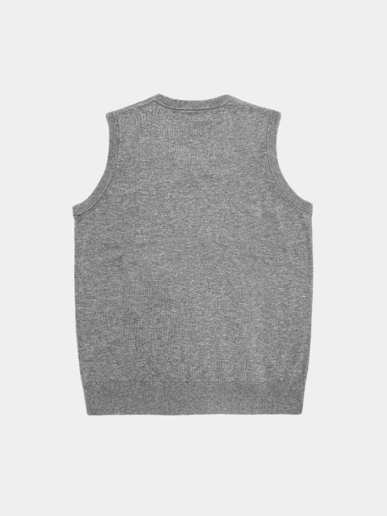100% Cashmere V Neck Gilet