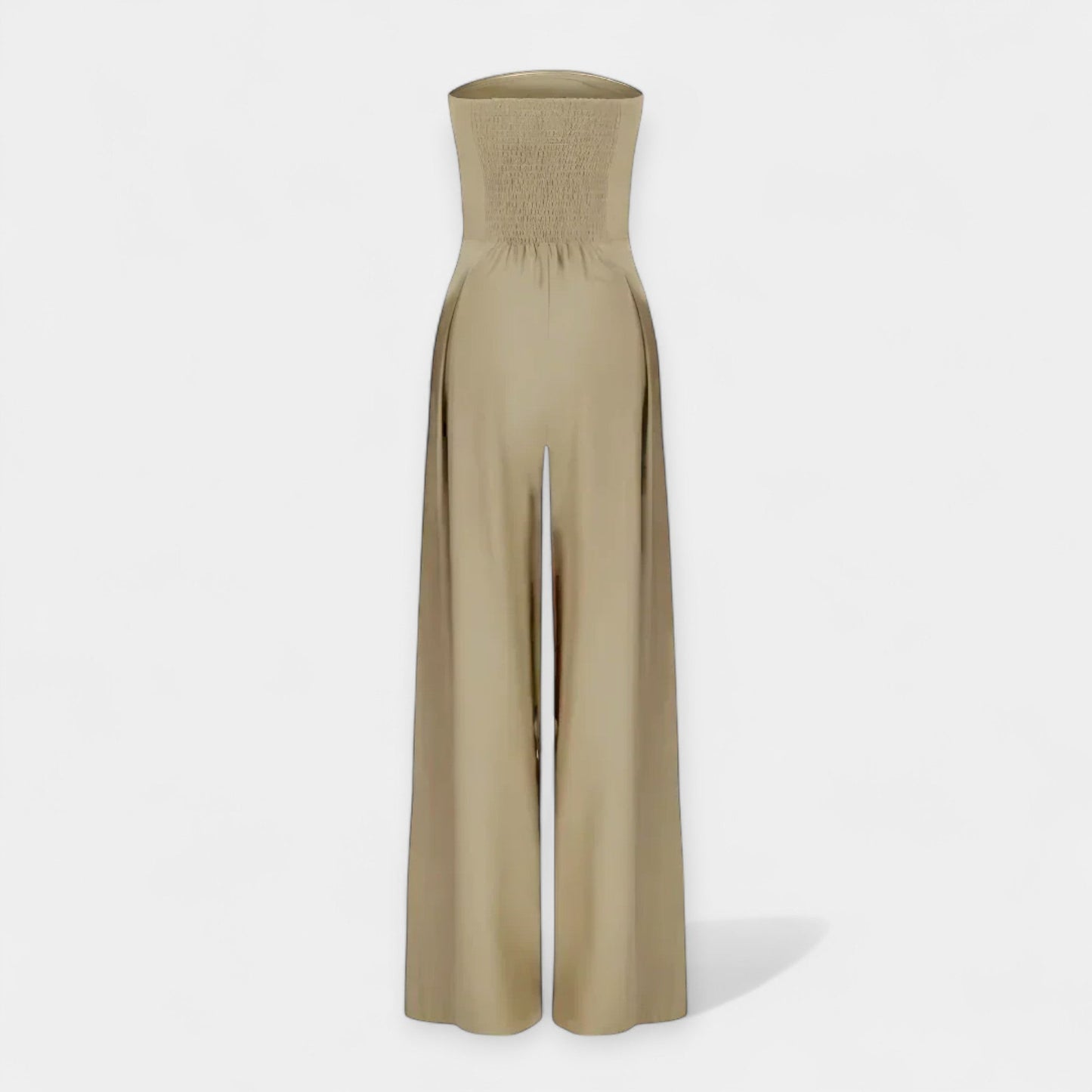 Sleeveless Bustier Jumpsuit
