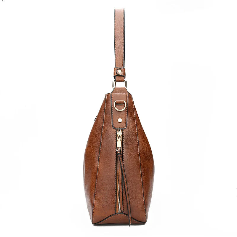Velours d'Or | LARGE LEATHER BAG