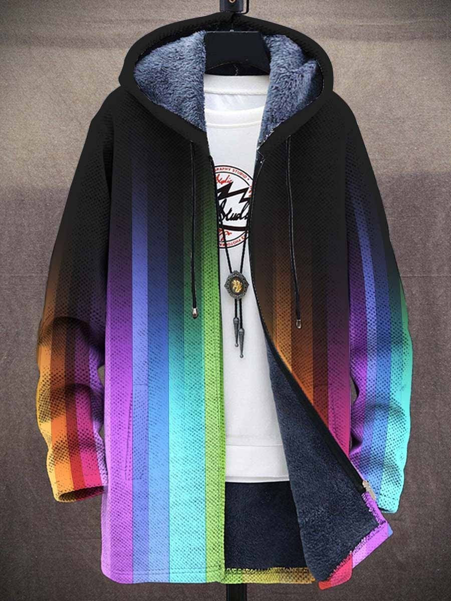 Frances | Hoodie with Rainbow Gradient