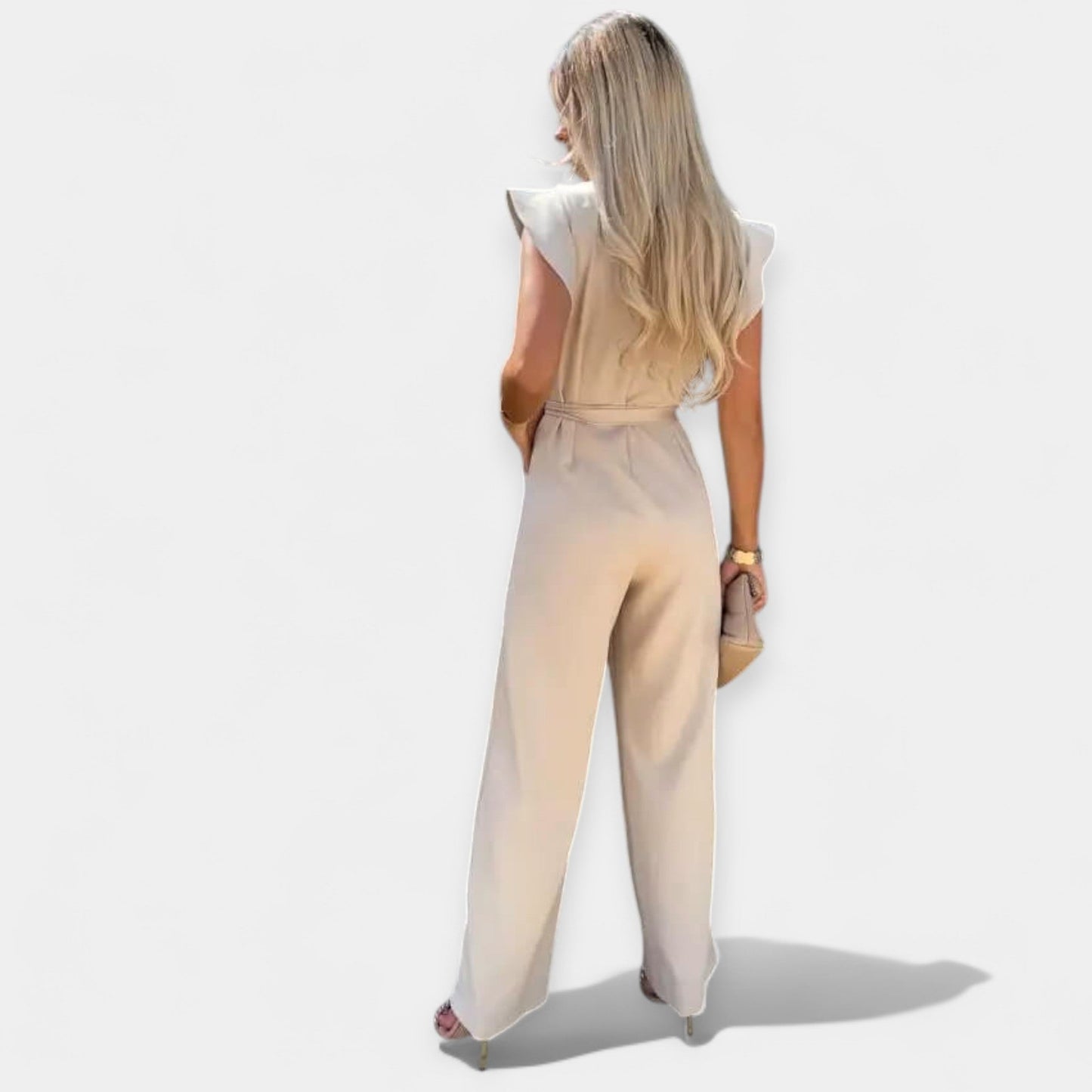Butterfly Sleeve Jumpsuit