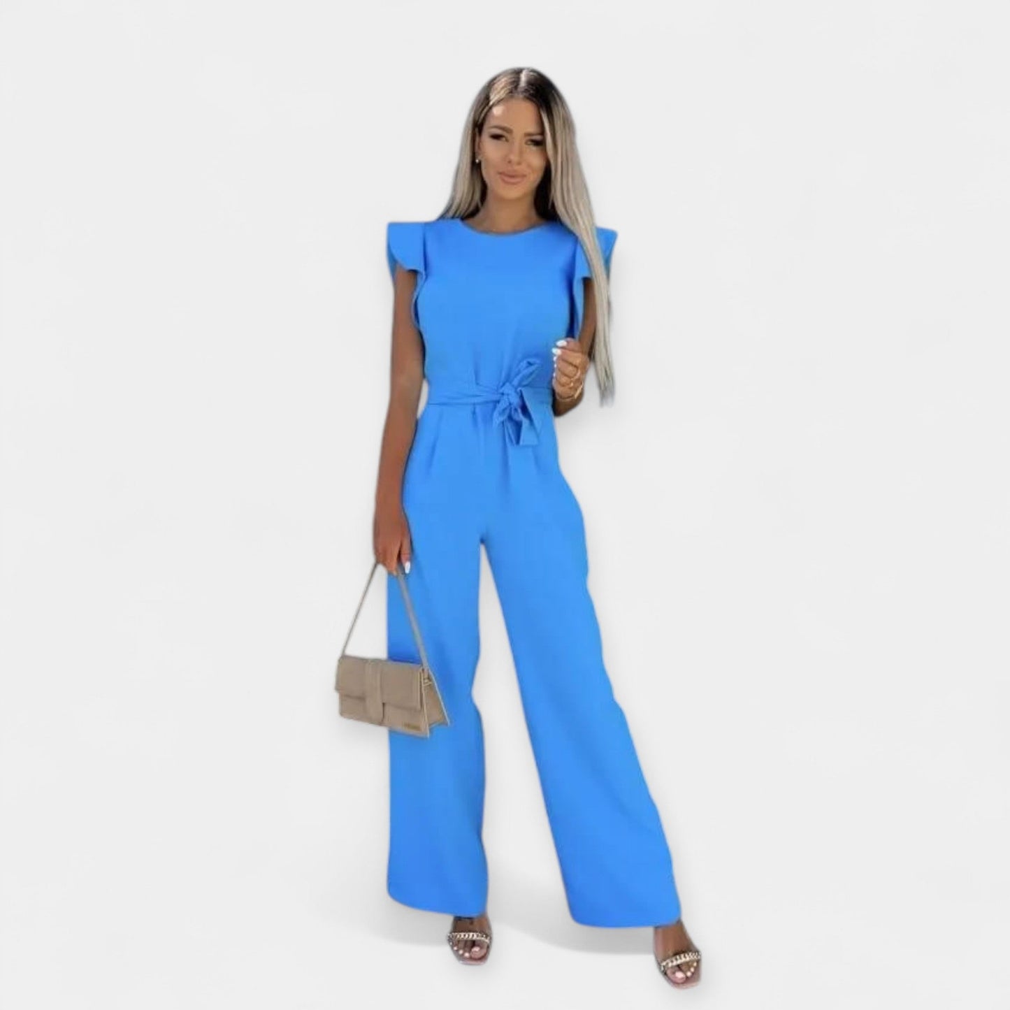 Butterfly Sleeve Jumpsuit