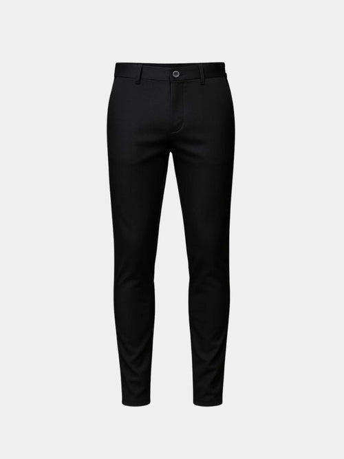 Minimalist Straight Bamboo Fibre Trousers
