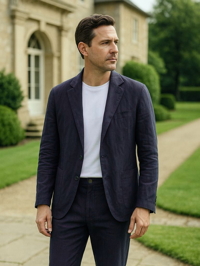 Barone Lightweight Suit Set