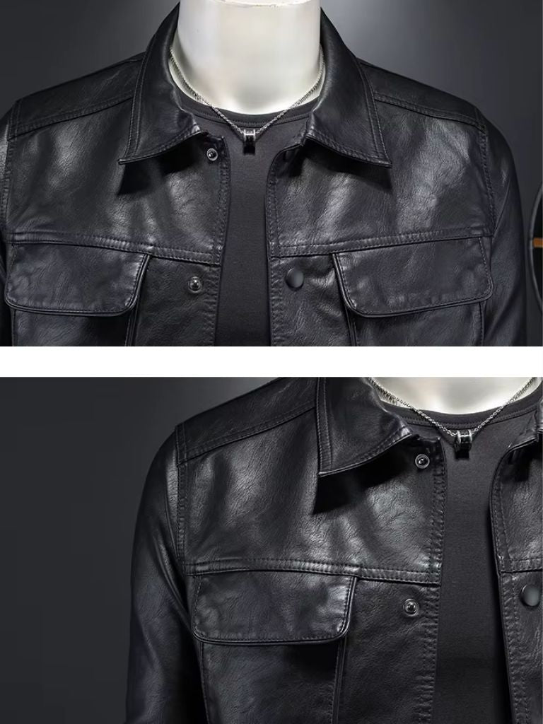 Leather Jacket Bronze Rebel