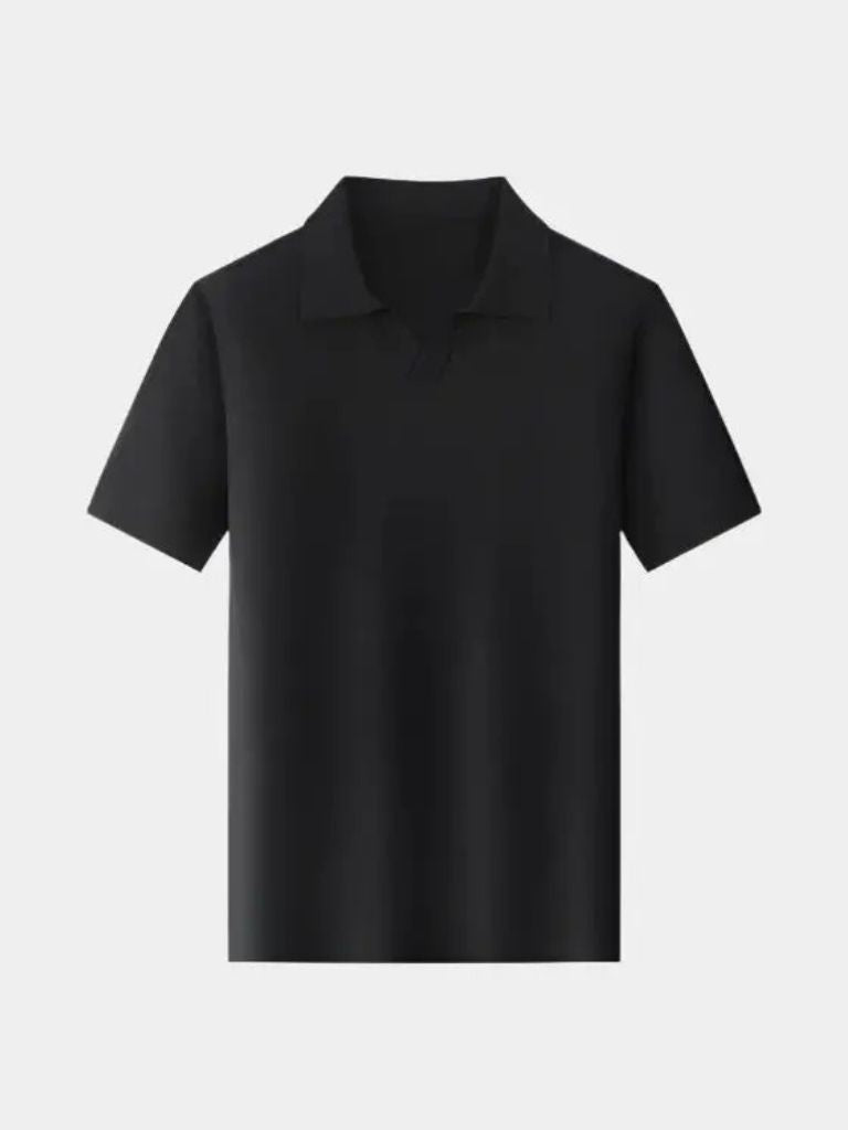 Casual Polo Shirt Without Buttons