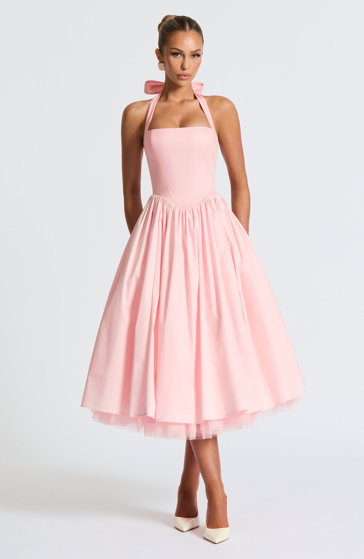 Cressida Midi Dress - Pink