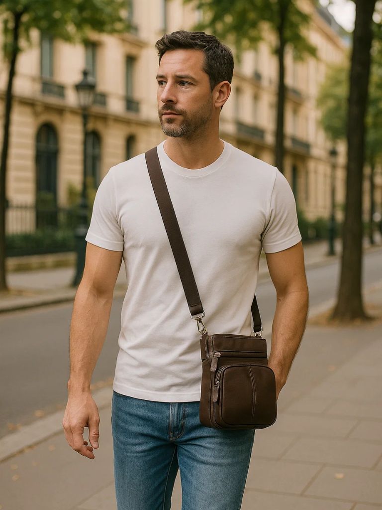 Leather Shoulder Bag