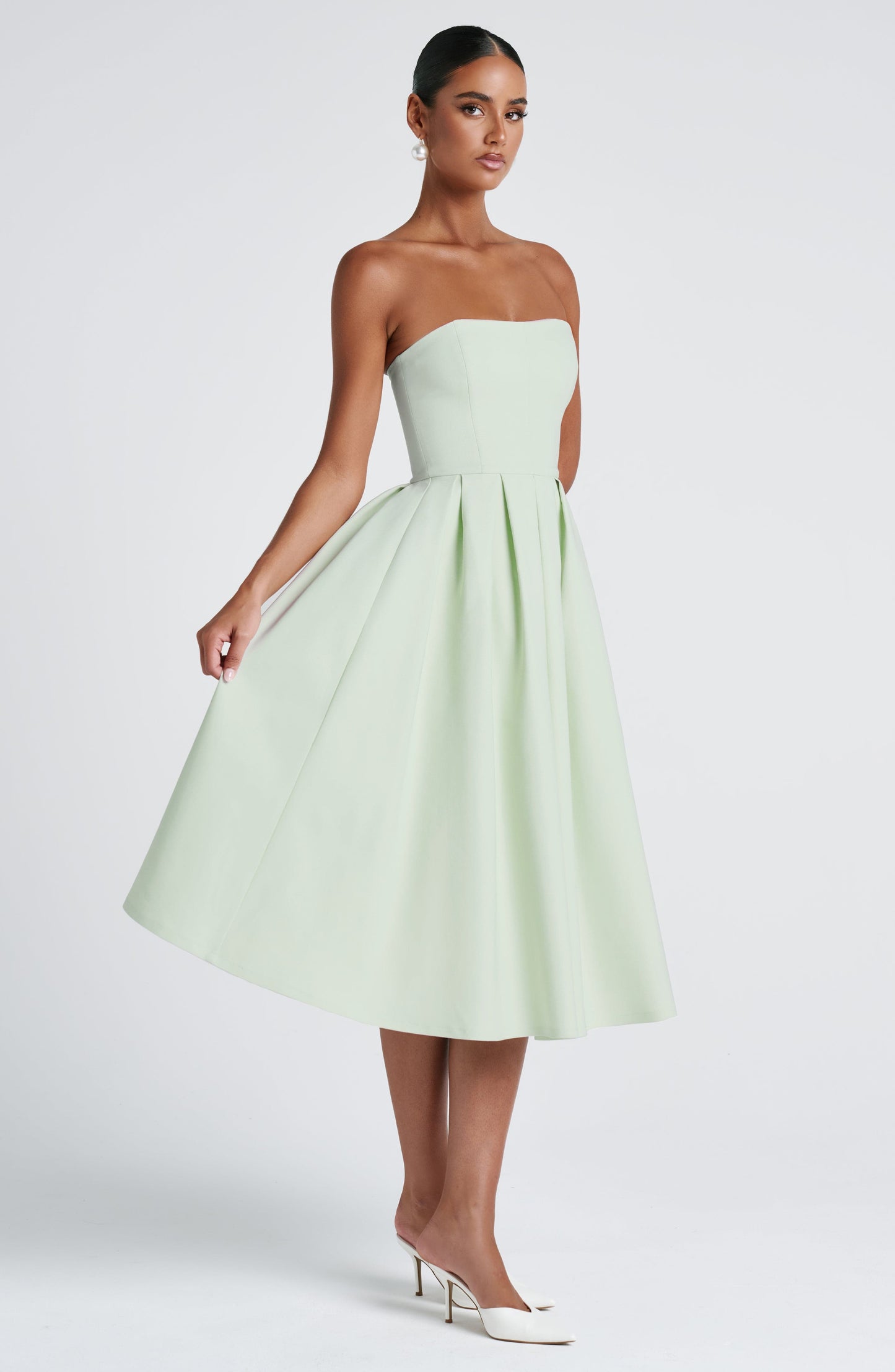 Impressive Midi Dress - Mint
