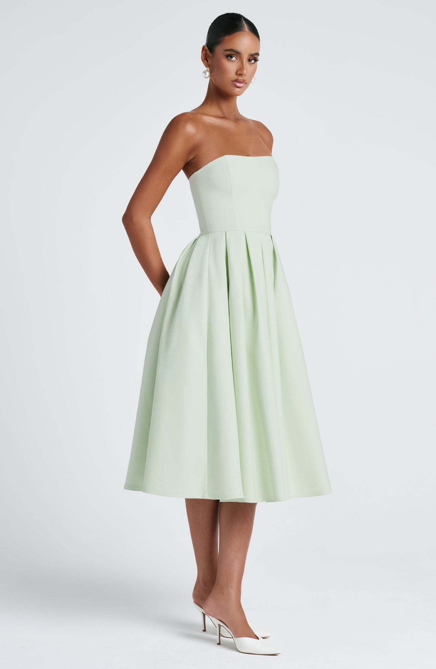Impressive Midi Dress - Mint