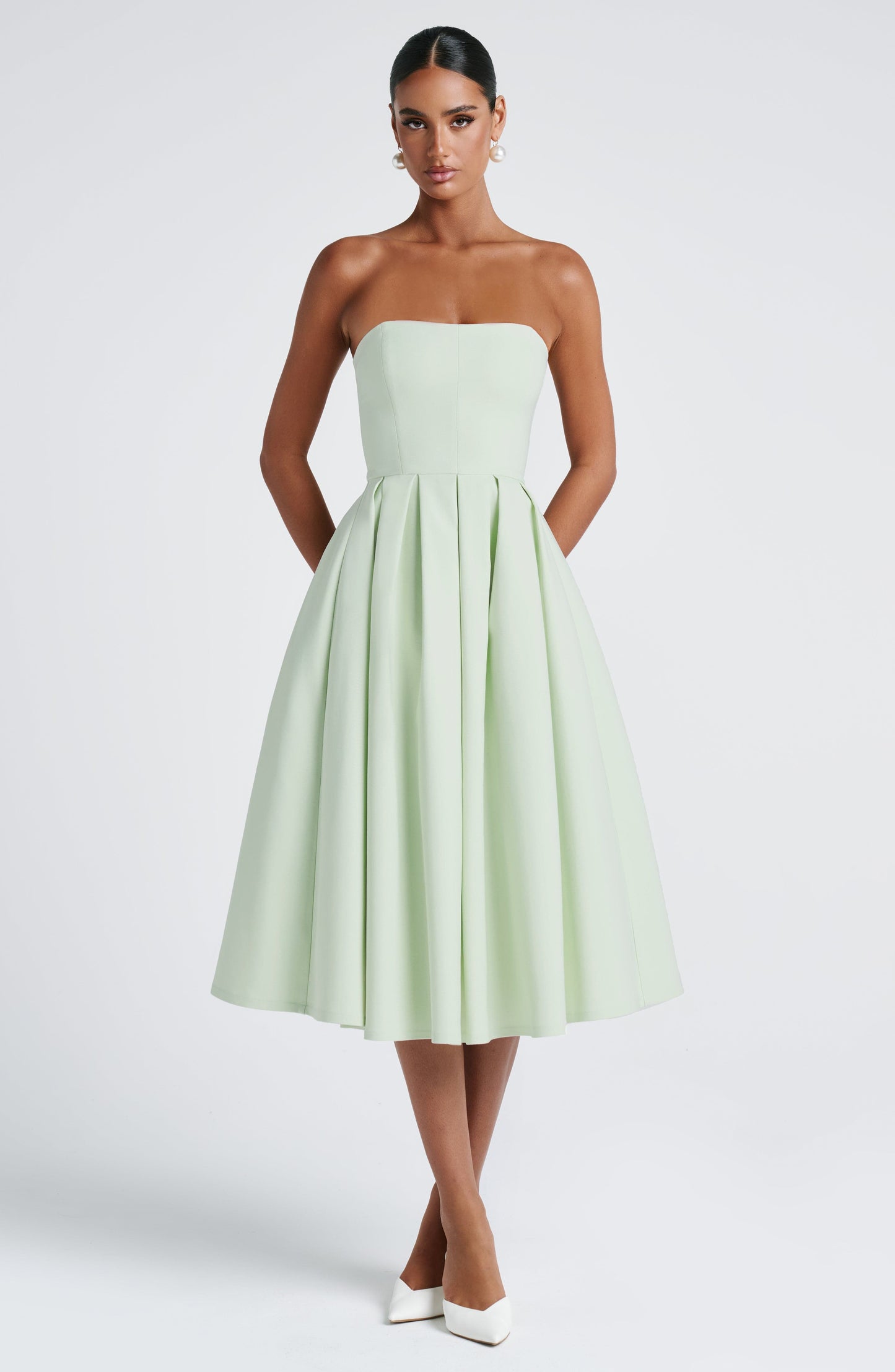 Impressive Midi Dress - Mint