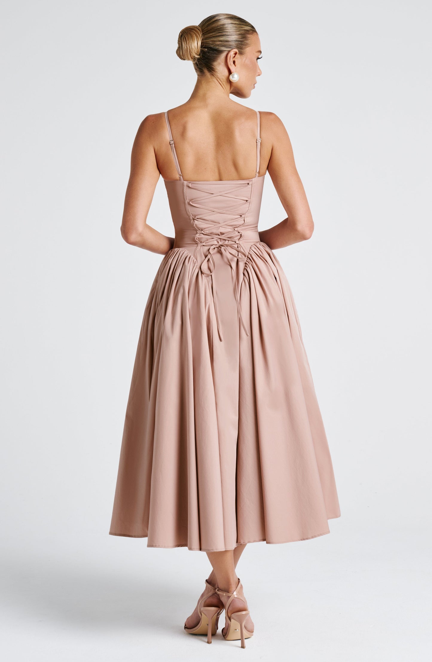 Emerson Midi Dress - Brown