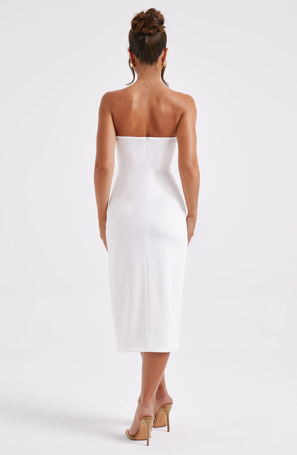 Emmaline Midi Dress - Ecru