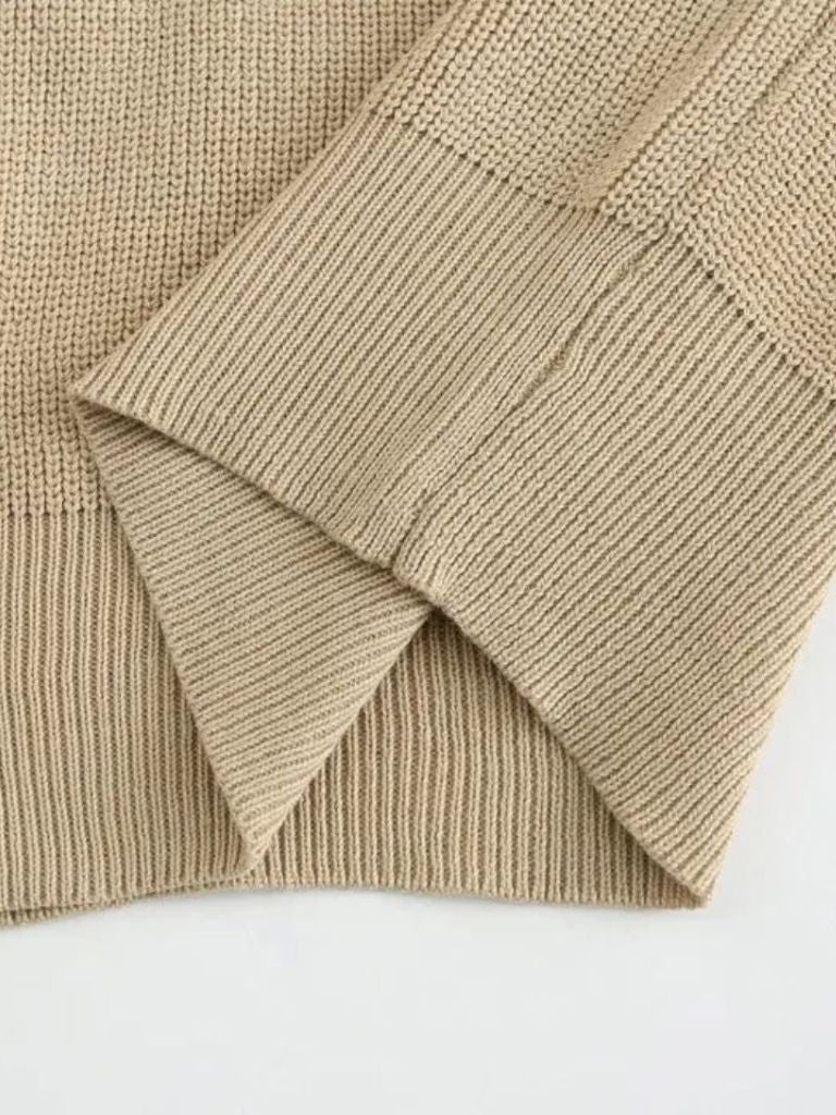 Basic Half-Zip Sweater