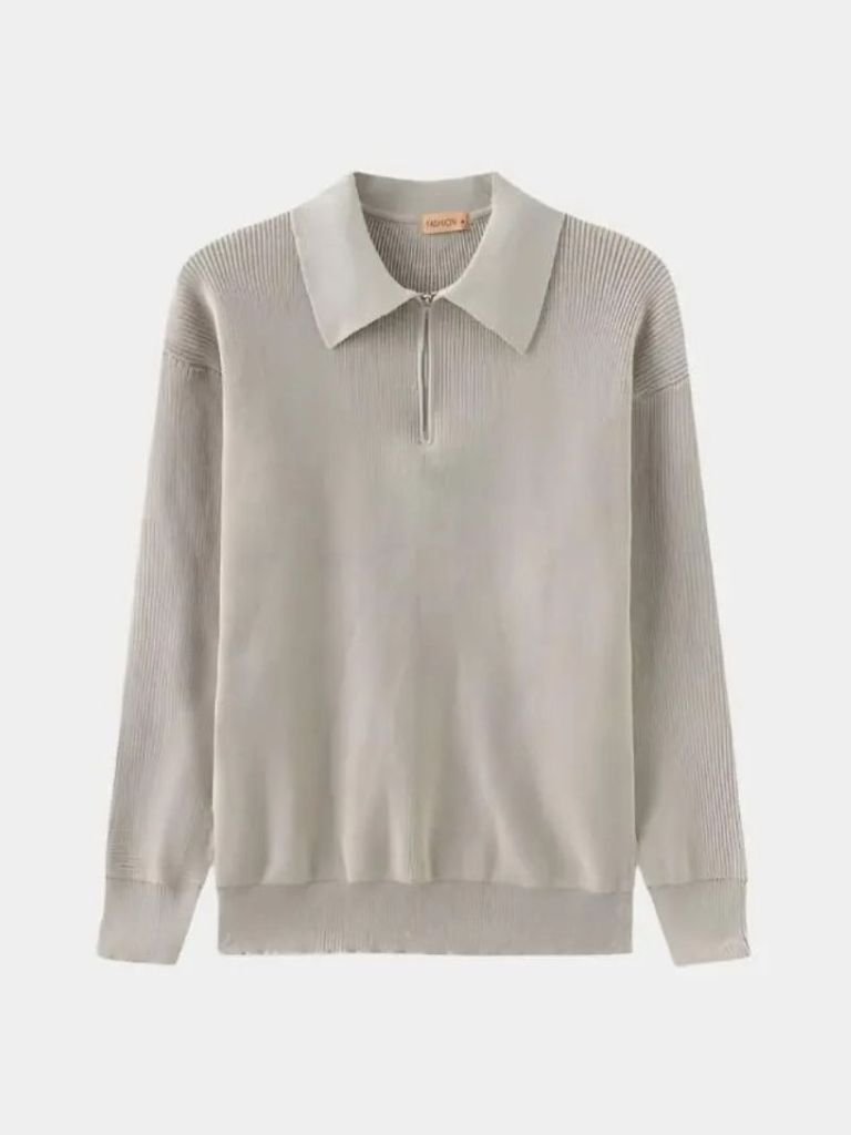 Basic Half-Zip Sweater