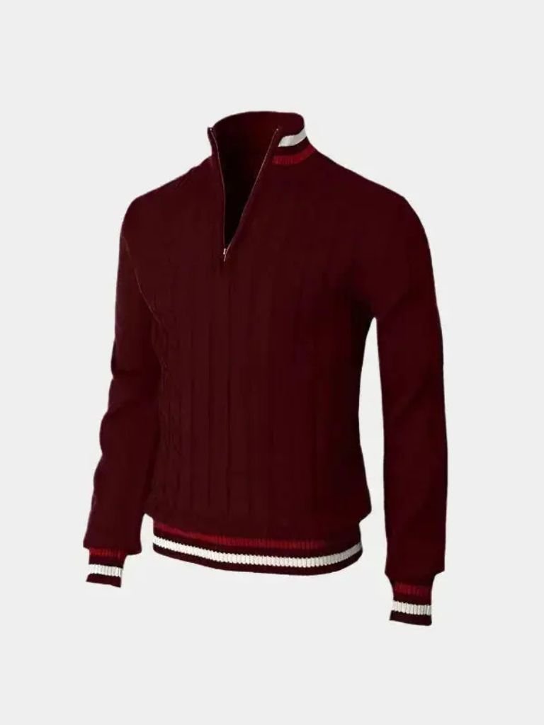Zip Neck Jumper