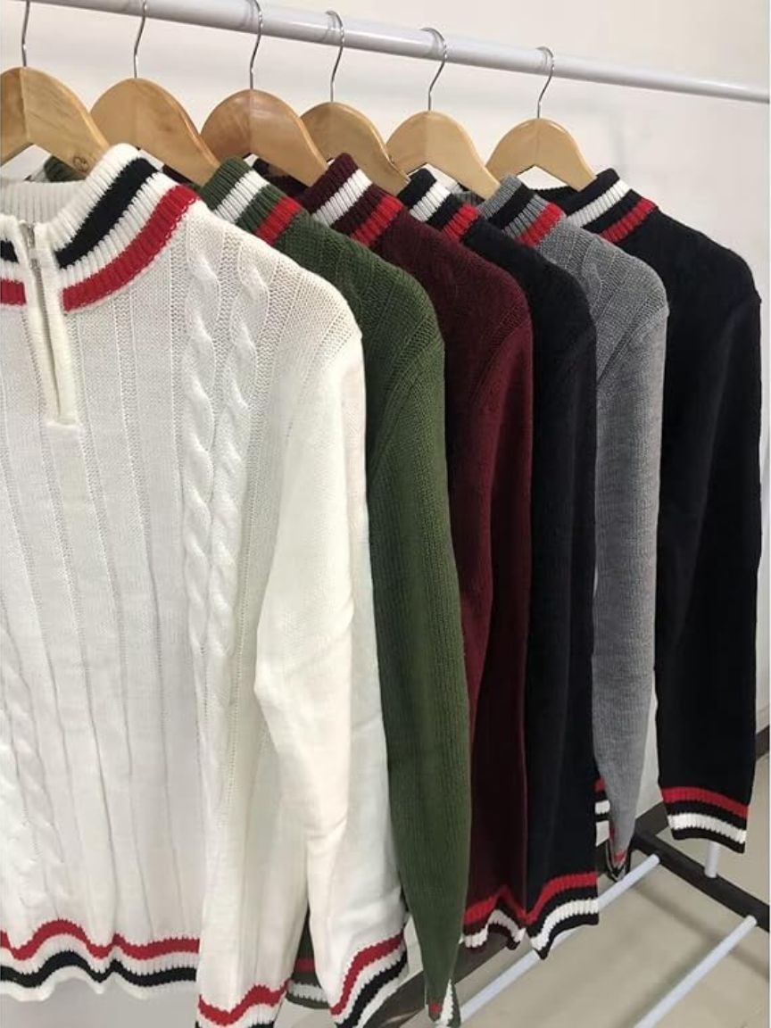 Zip Neck Jumper