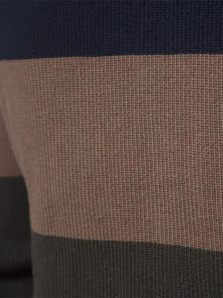 Zipped Knit Sweater