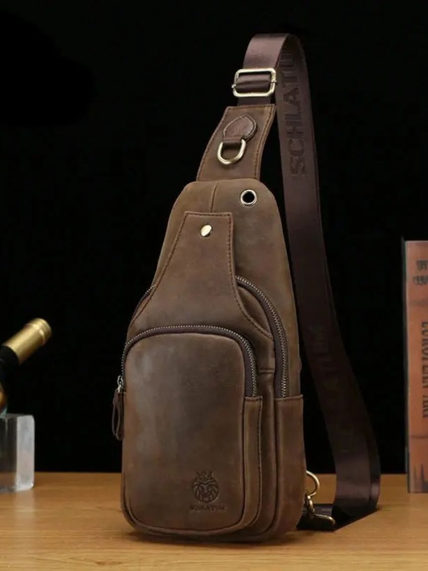 Essential Leather Shoulder Bag