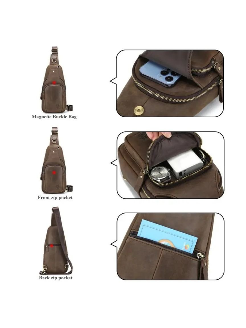 Essential Leather Shoulder Bag