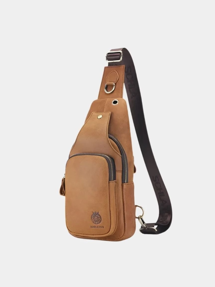 Essential Leather Shoulder Bag