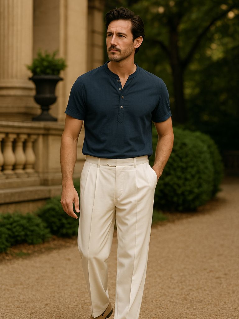Essential Linen Short Sleeve Shirt
