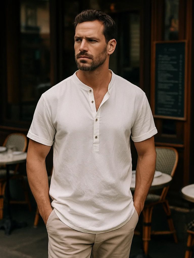 Essential Linen Short Sleeve Shirt