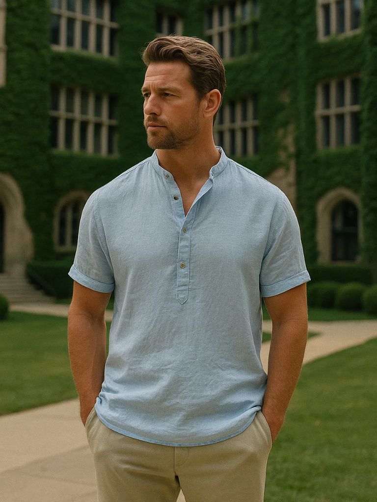 Essential Linen Short Sleeve Shirt