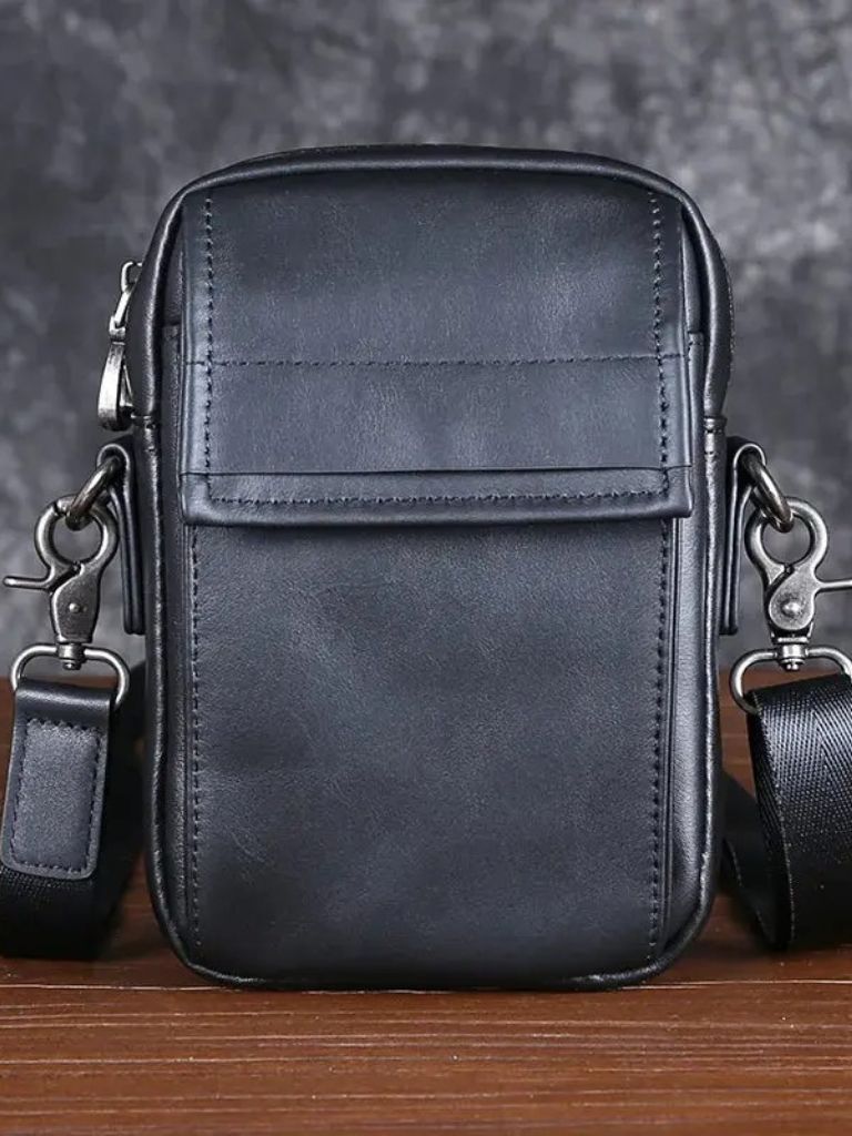 Essential Small Leather Shoulder Bag