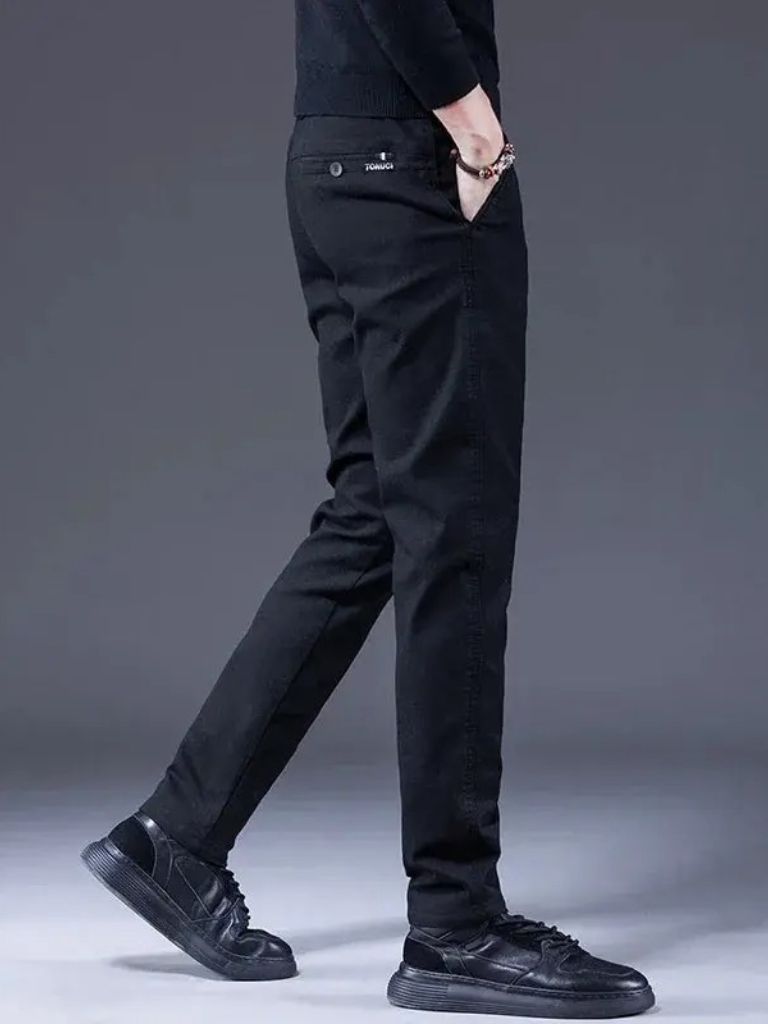 Essential Stretch Straight Trousers