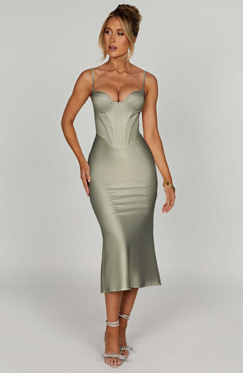 Farrah Midi Dress - Salvě