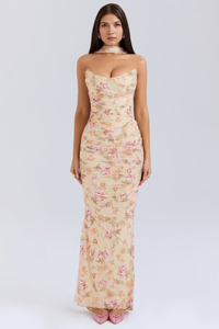 BEIGE FLORAL PATTERN