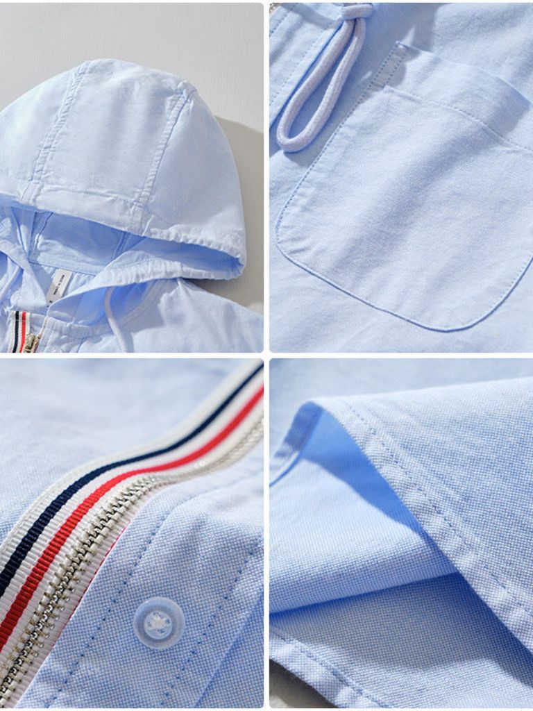 Light Linen Hooded Shirt Covenant