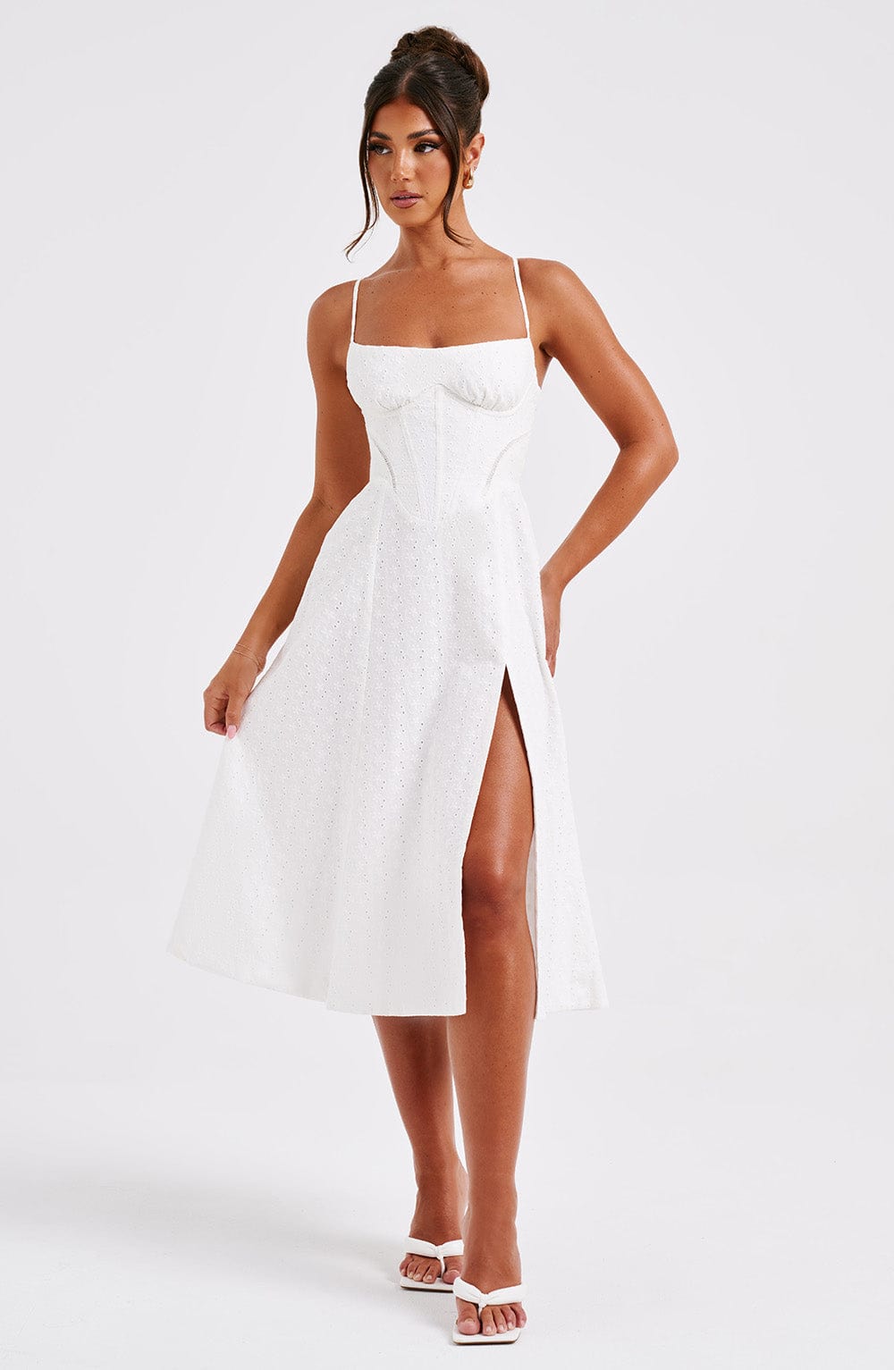 Midi Dress Luanna - Ecru