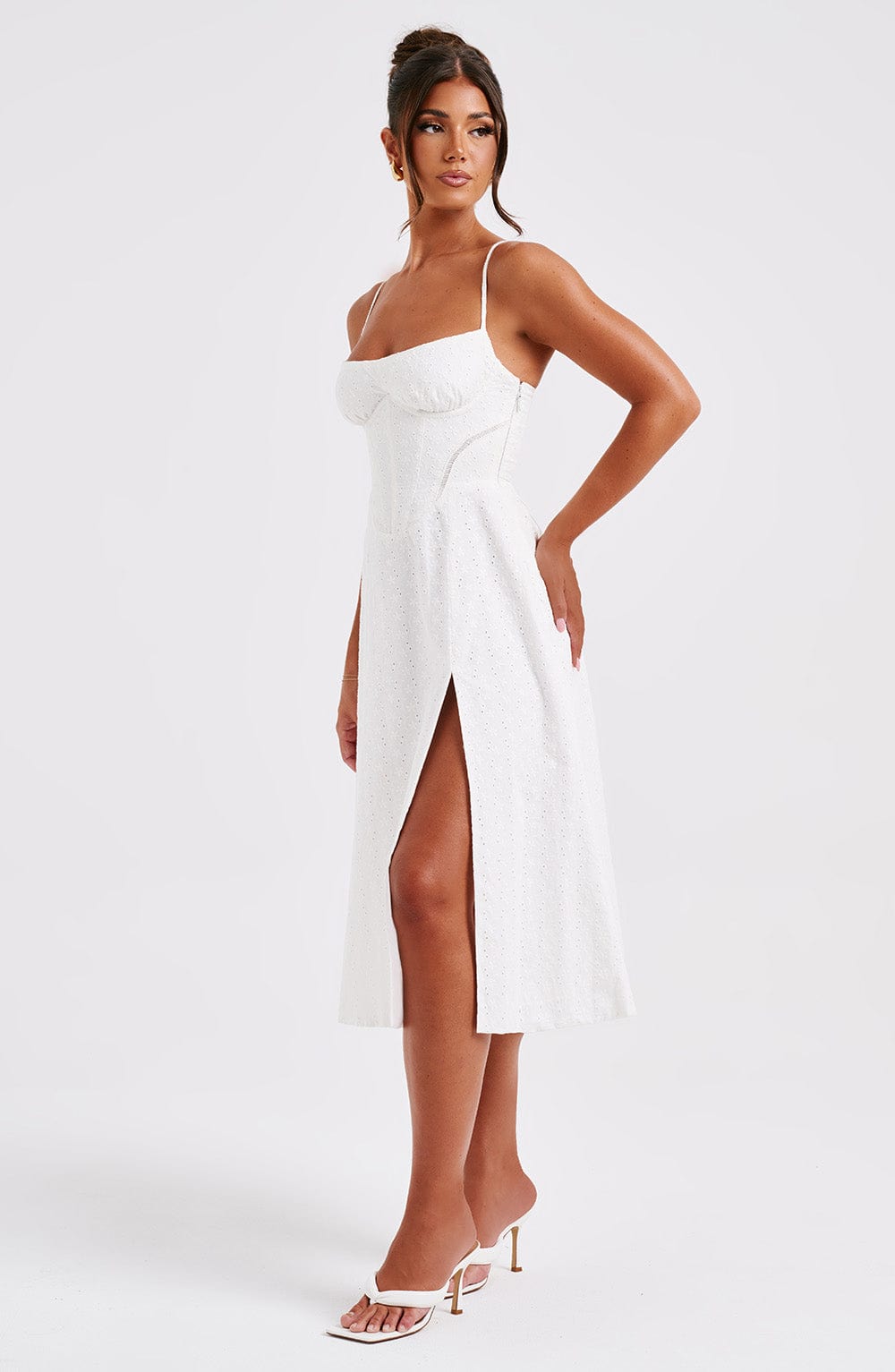 Midi Dress Luanna - Ecru