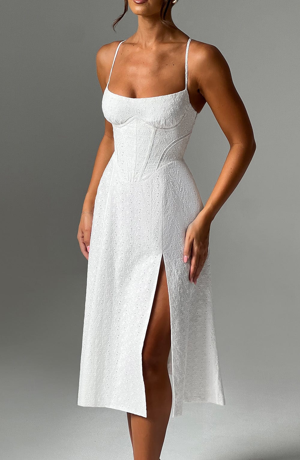 Midi Dress Luanna - Ecru