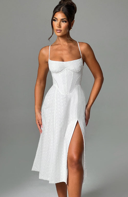 Midi Dress Luanna - Ecru