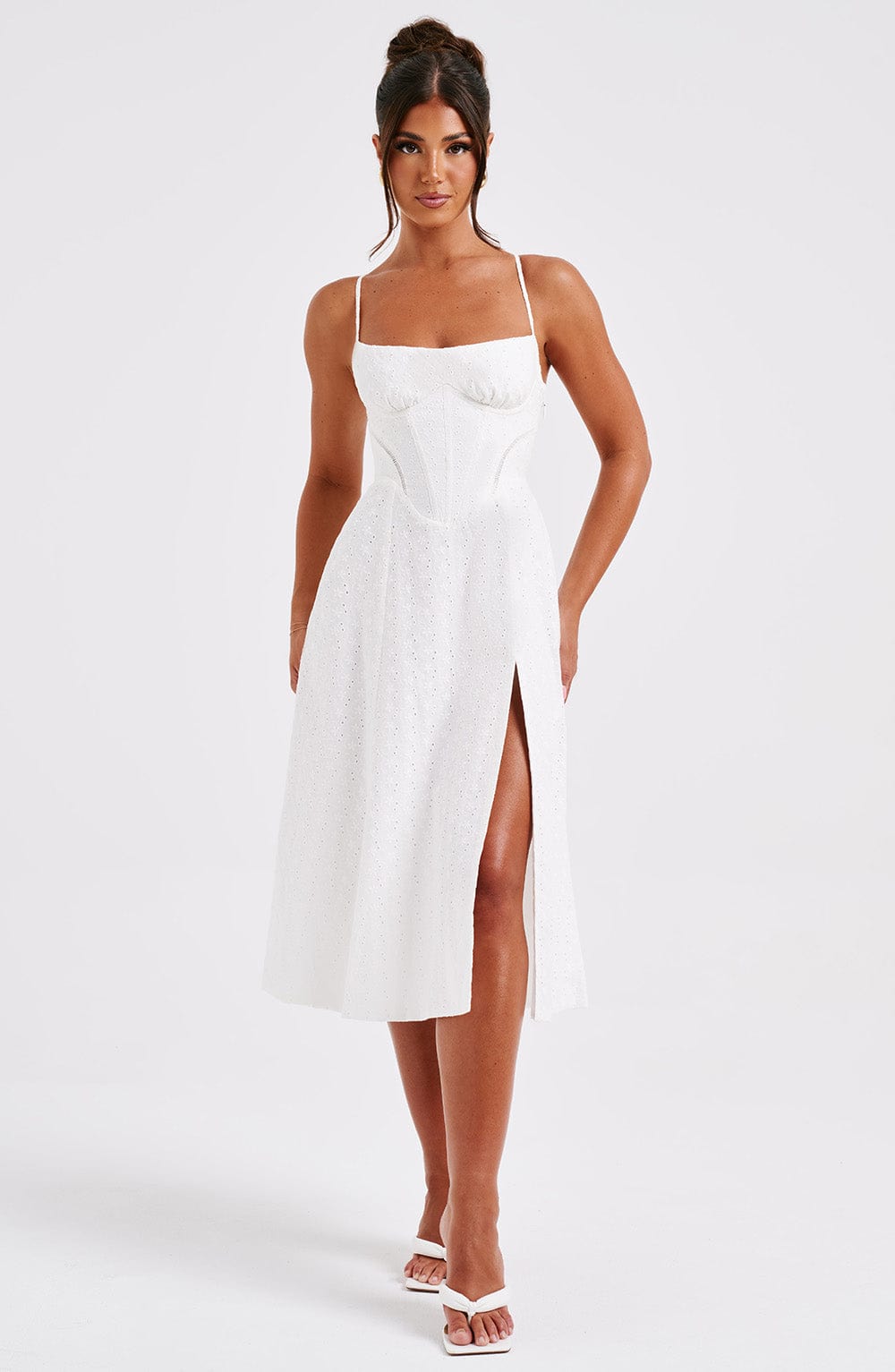 Midi Dress Luanna - Ecru