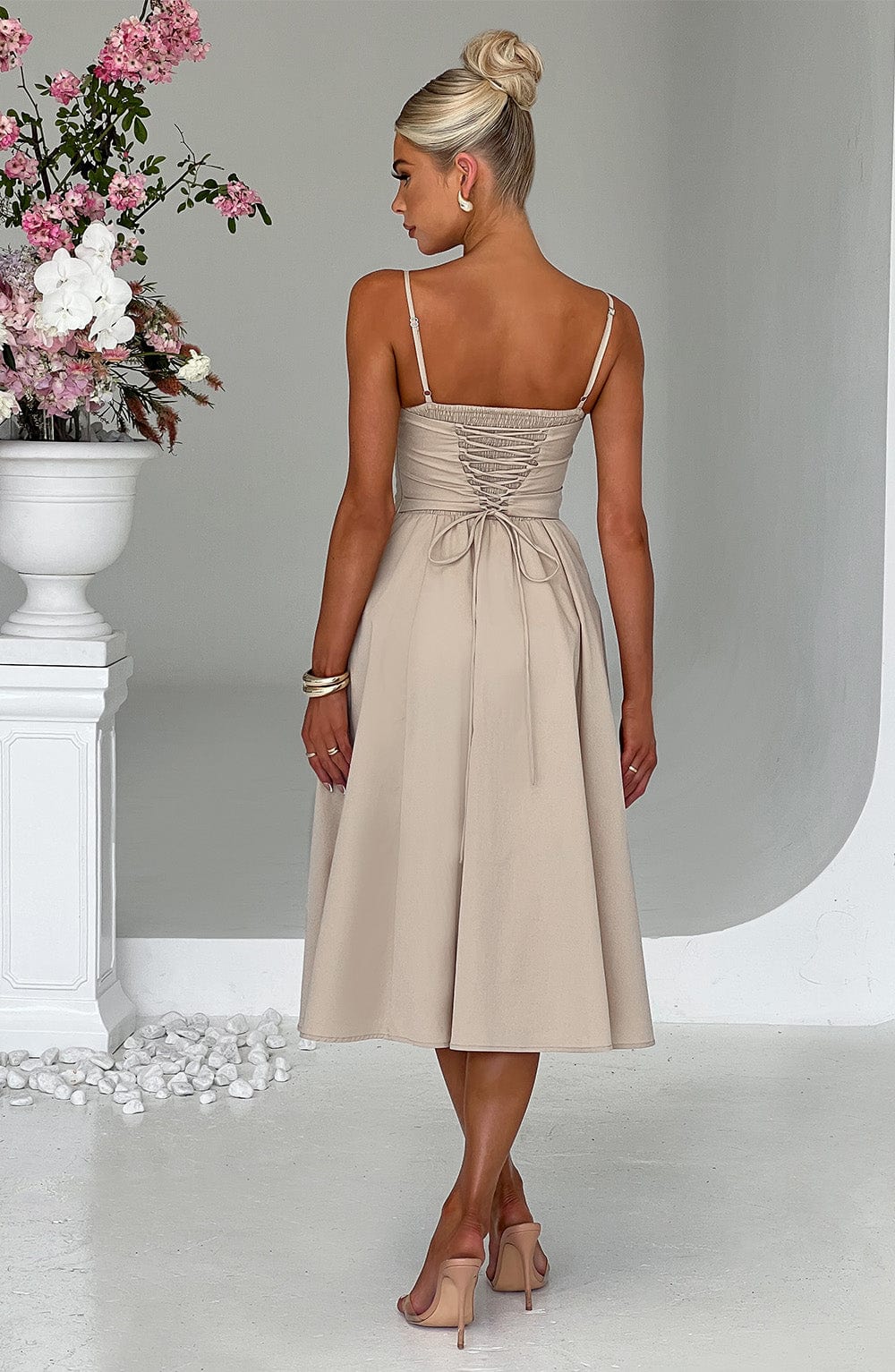 Midi Dress Mariella - Beige
