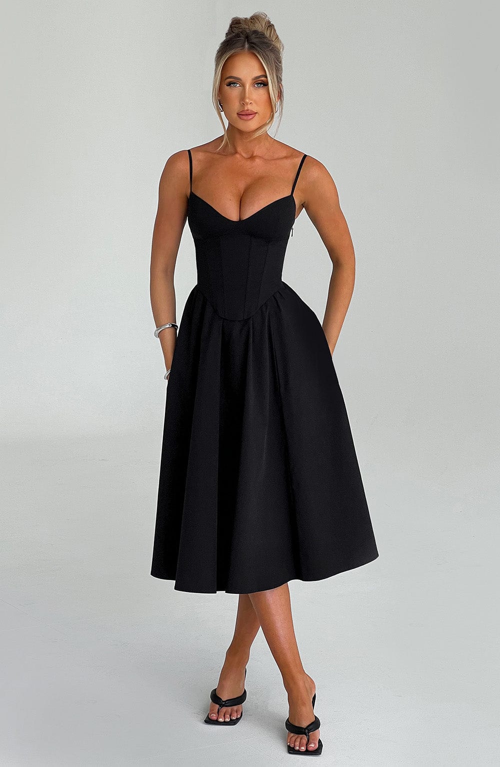 Midi Dress Mariella - Black