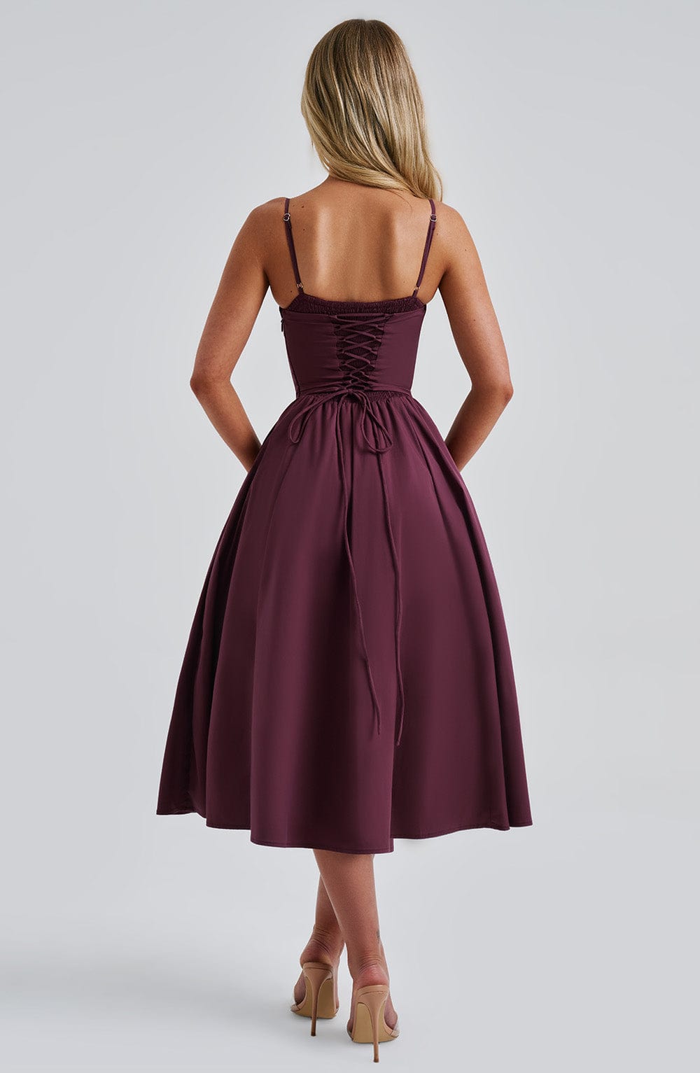 Midi Dress Mariella - Juicy Cherry