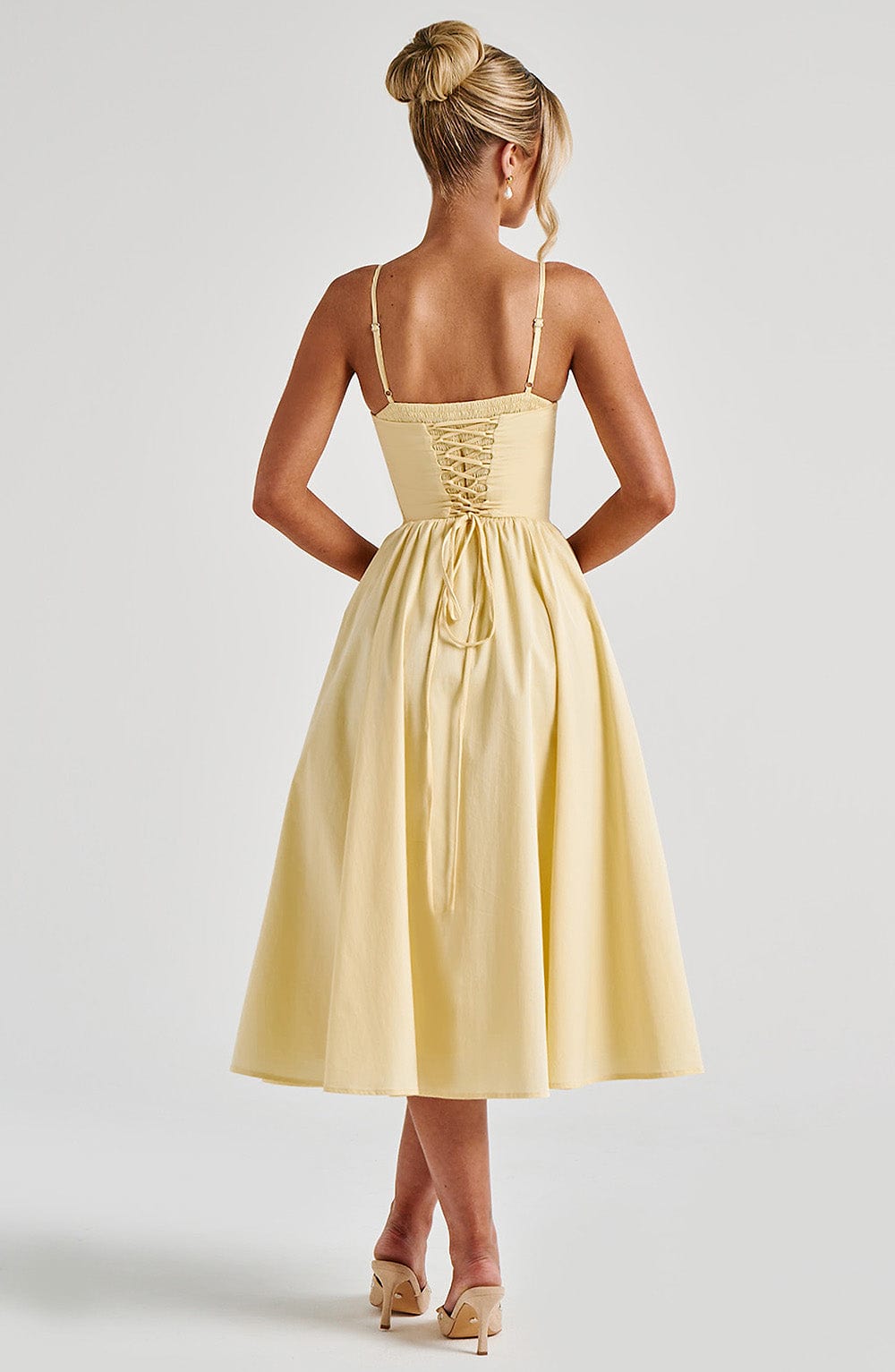 Mini Dress Mariella - Lemon