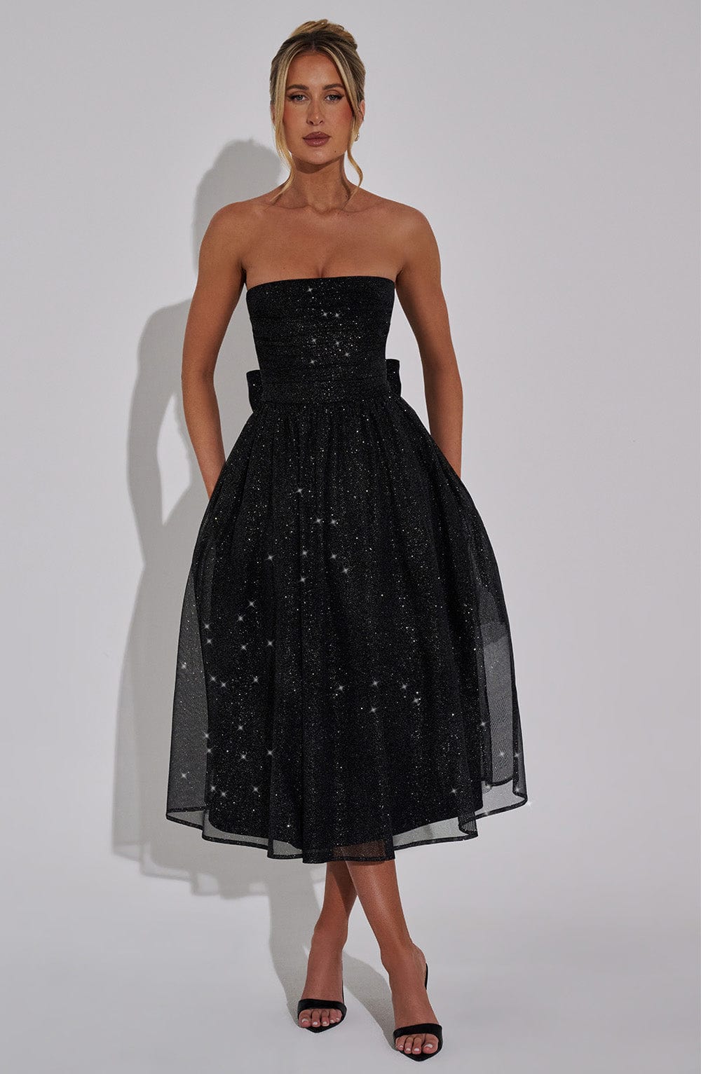 Midi Dress Marisa - Eclat Noir