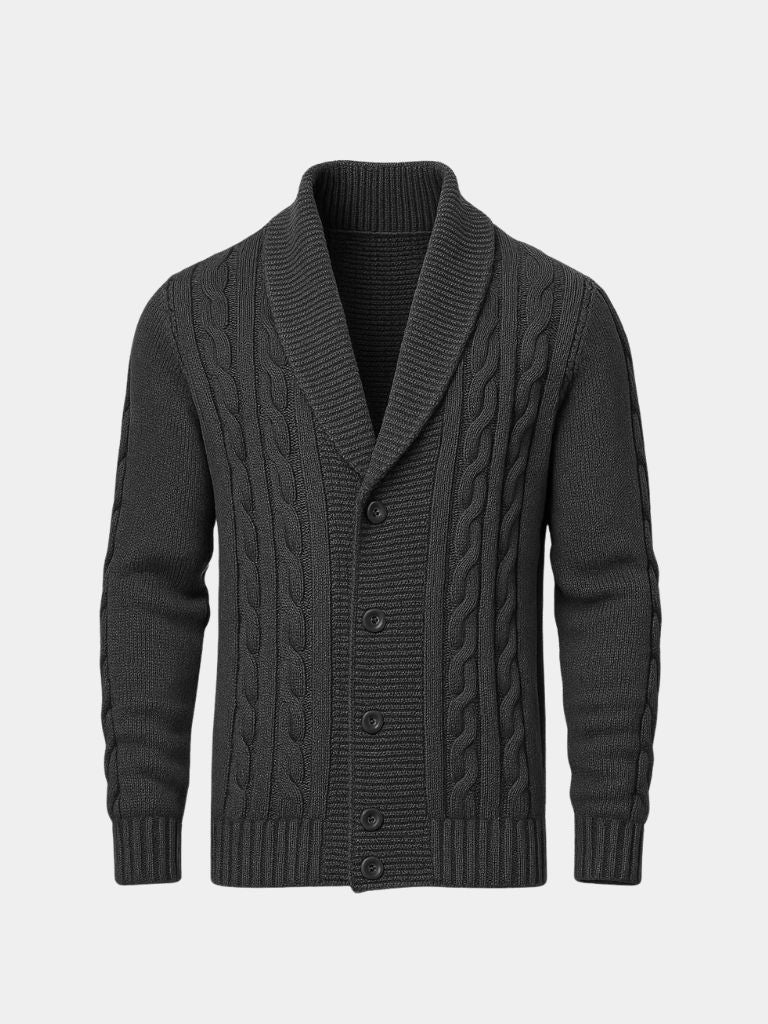 Men's Elegant Knitted Cardigan