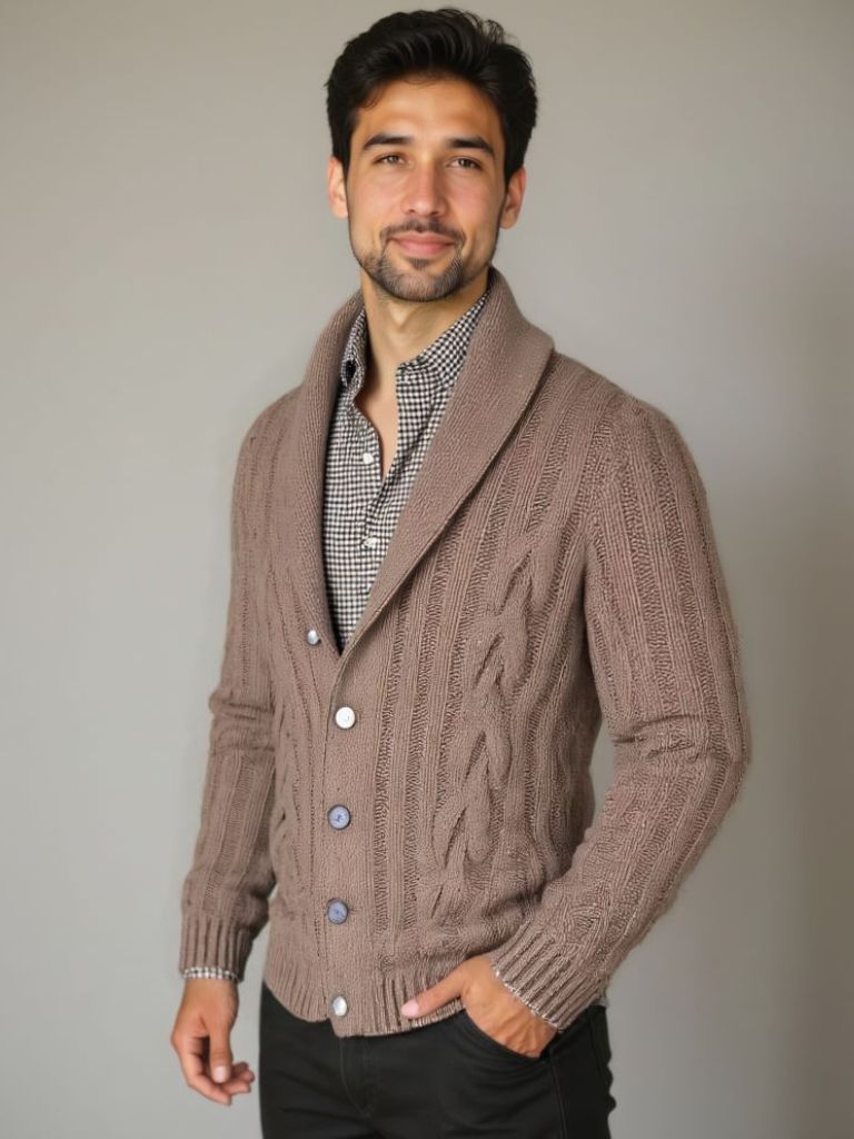Men's Cardigan Sweater