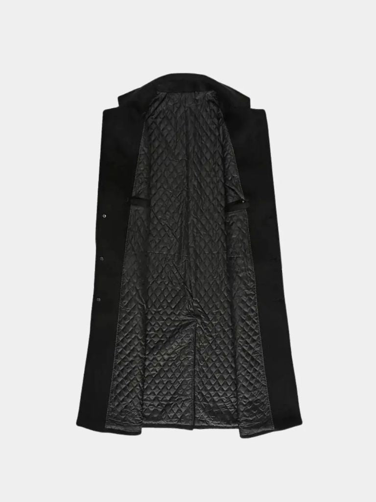 Men's Wool Trench Coat