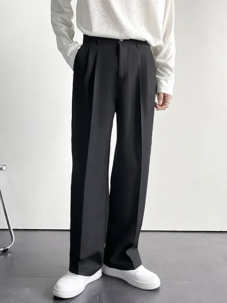 Minimalist Old Money Style Trousers