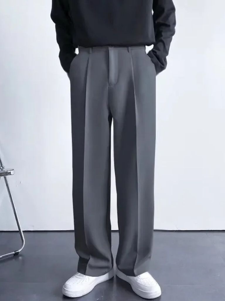 Minimalist Old Money Style Trousers