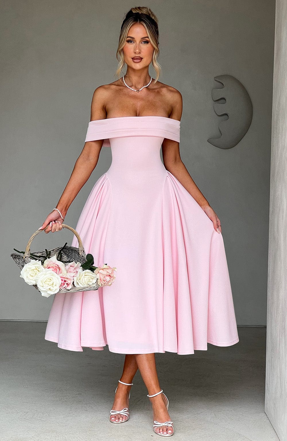 Midi Dress Miranda - Pink